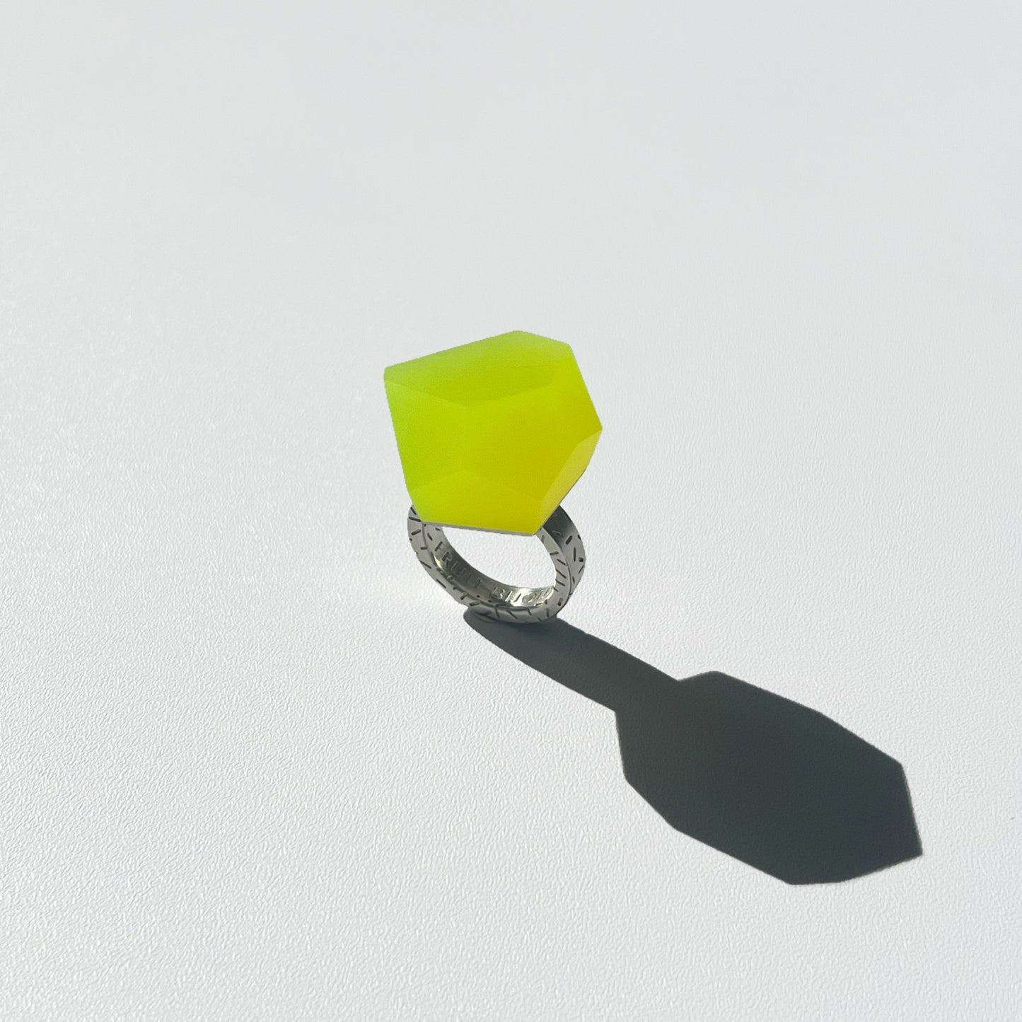 Neon yellow ring top