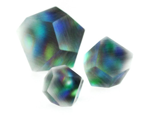 Colourful stud earring