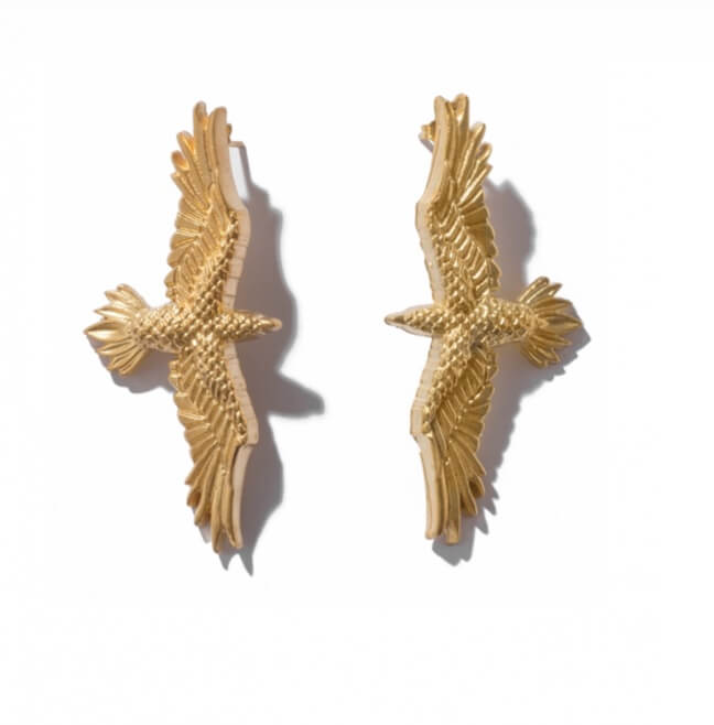 Eagle earrings