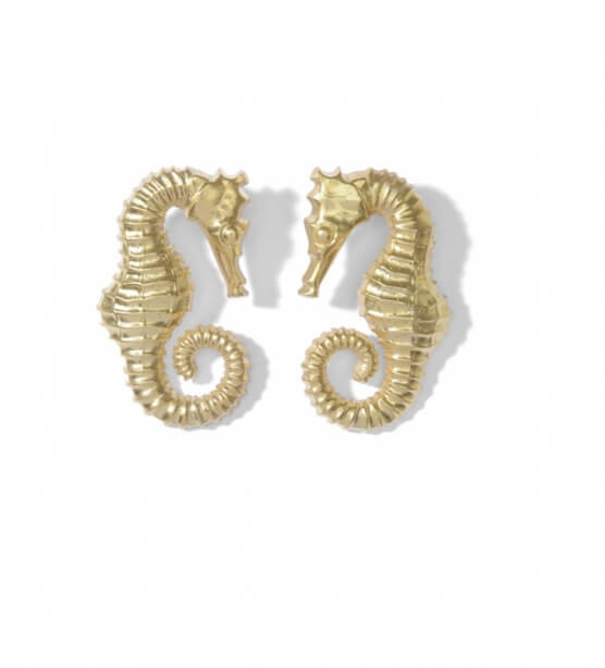 Seahorse earrings